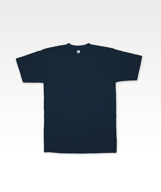 Suna Cotton Style 720 5.2 Ounce Navy T-shirt 