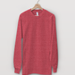 Suna Cotton® Heather Red Long Sleeve T-shirt