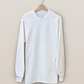 Suna Cotton® White Long Sleeve T-shirt